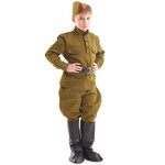 Детская военная форма Солдат в галифе, рост 104-116 см