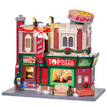 Светящаяся композиция Пиццерия Top Pizza 26*25 см, движение, музыка