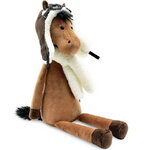 Мягкая игрушка Конь Авиатор 25 см