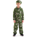 Детский военный костюм Пограничник, рост 104-116 см