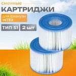 Картридж для джакузи 29001 Intex (Интекс), тип S1, 2 шт