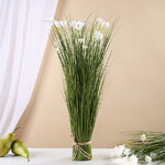 Искусственный букет Полевые Цветы 55 см белый