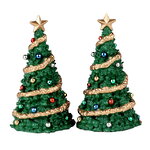 Набор фигурок Рождественская елка 7 см, 2 шт