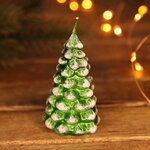 Новогодняя свеча Елка Shimmer tree 7 см