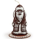 Ароматическая свеча Дед Мороз - Choco Collection 13 см