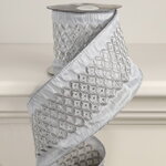 Декоративная лента Silver Windsor: Английское Шитье 500*10 см