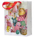Подарочный пакет Christmas Bears: Teddy and Granny 42*30 см