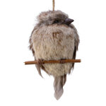 Елочная игрушка Птичка Мелвин 14 см, подвеска