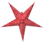 Светильник Звезда из бумаги Майя 60 см