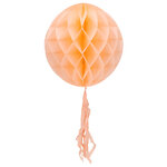 Бумажный шар Orchard Dauphine 30 см, персиковый