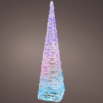Светящаяся фигура Елка Cone Light 60 см, 30 разноцветных RGB LED ламп, IP44