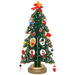 Сувенирная елка с игрушками Изумрудная Грация 29 см