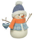 Декоративная фигура Снеговик Стефан - Шведские Каникулы 34 см