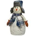 Декоративная фигура Снеговик Ноэль - Стокгольмская Вьюга 39 см