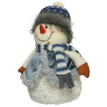 Декоративная фигура Снеговик Селестино - Стокгольмская Вьюга 28 см