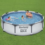 Каркасный бассейн 56408 Bestway Steel Pro Max 305*76 см, фильтр-насос
