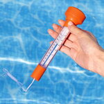 Термометр для бассейна Bestway 19 см, оранжевый