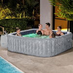 Надувной спа-бассейн 230*71 см 6001Q Bestway San Francisco Smart HydroJet Pro (Бествэй Сан Франциско Смарт Гидроджет Про), теплосберегающий тент