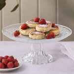 Подставка для торта Фелисити 25 см, стекло