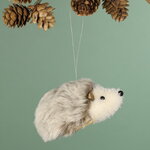 Елочная игрушка Ежик 9 см