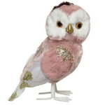 Декоративная фигура Совушка Аннелиз - Розовые Грезы 21 см
