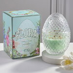 Ароматическая свеча Flora - Fig&Gardenia 12 см, 20 часов горения
