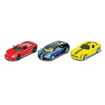 Набор машинок Porsche, Bugatti, Mercedes-Benz, 3 шт, 1:55