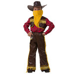 Карнавальный костюм Ковбой, желтый, рост 110 см