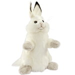 Мягкая игрушка - перчатка Белый Кролик 34 см