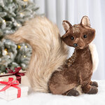 Декоративная фигура Лисичка Айрика - Diamond Forest 27 см, корица