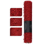 Ткань для декора Ажурная Сетка Steppe 28*150 см красная