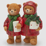 Новогодняя фигурка Мишки Форестер - Прогулка в Рождество 14 см