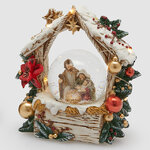 Снежный шар Рождественский Вертеп 15 см