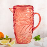 Пластиковый кувшин для воды Моник 26*13 см оранжевый