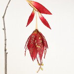 Искусственный цветок Strelizia Reale 20 см, клипса