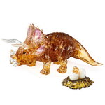 3D пазл Динозавр Трицератопс, 61 элемент