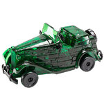 3D пазл Автомобиль, зеленый, 8 см, 53 эл.
