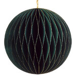 Бумажный шар Армель 15 см зеленый