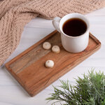 Деревянный поднос Acacia 28*14 см