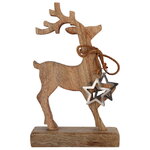 Деревянная фигурка Олень Hygge Julgran 26 см