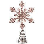 Верхушка на елку Снежинка Вискарди 26 см