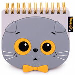 Блокнот Кот Басик 10*10 см
