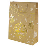 Подарочный пакет Craft Christmas - Влюбленные олени 40*30 см