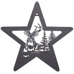 Подвесное украшение Светильник - Звезда Гленротс 35 см, 16 теплых белых LED ламп, на батарейках, таймер