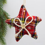 Елочная игрушка Caledonia Xmas - Star 11 см, подвеска