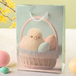 Подарочный пакет Пасхальный Цыпленок 16*11 см