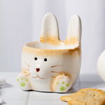 Подставка для пасхального яйца Кролик Питер 7*6 см зеленая