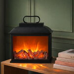 Светодиодный камин Бротон 30*30 см, на батарейках