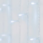 Светодиодный занавес Koopman 2.25*1.5 м, 240 холодных белых LED ламп, прозрачный ПВХ, контроллер, IP44