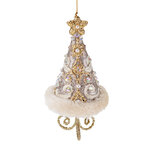 Елочная игрушка Елочка из Тиволи - Winter Baroque 16 см